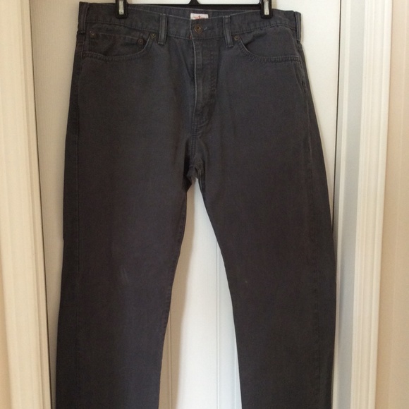 Men’s Gray Dockers Jeans | Straight Fit | Size 34 - Picture 1 of 13